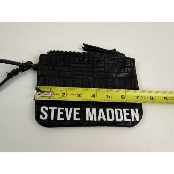 Steve Madden Black and White Wristlet Wallet - Picture 9 of 10